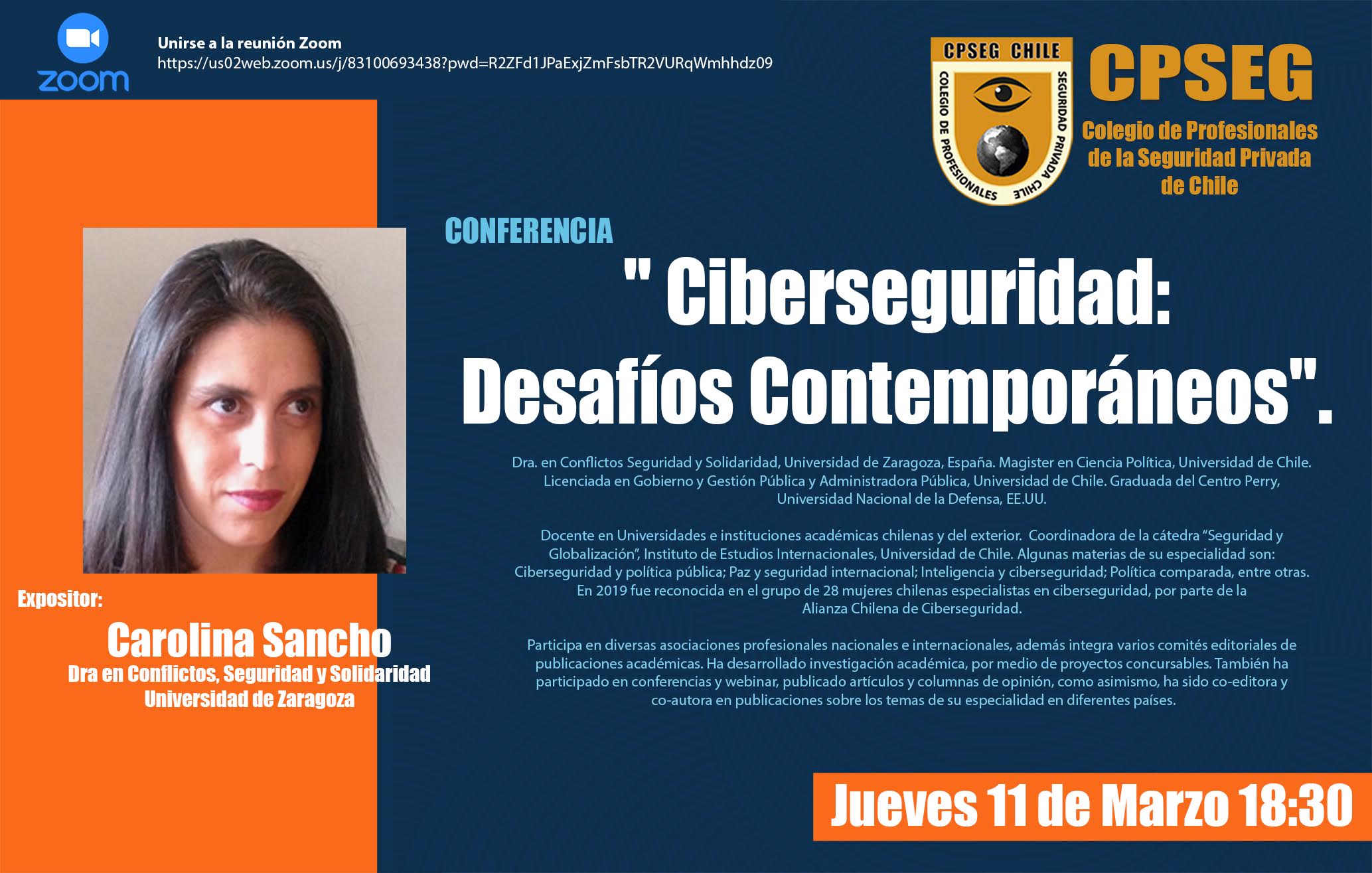 Charla de Ciberseguridad: Desafíos Contemporáneos